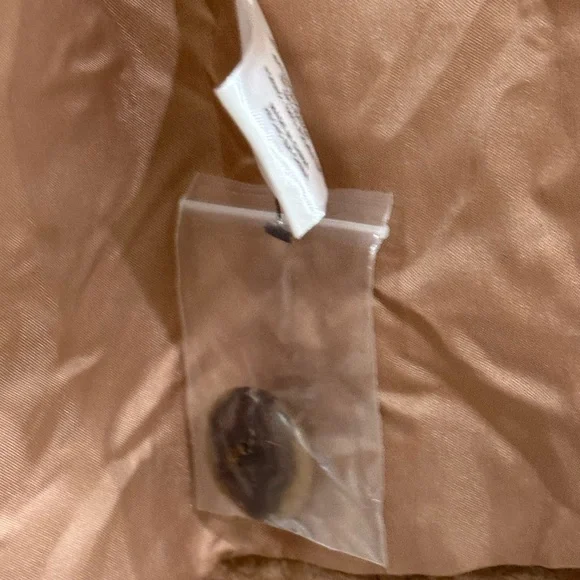 Pendleton Tan Trench Coat with Multicolor Stripes - Picture 4 of 5